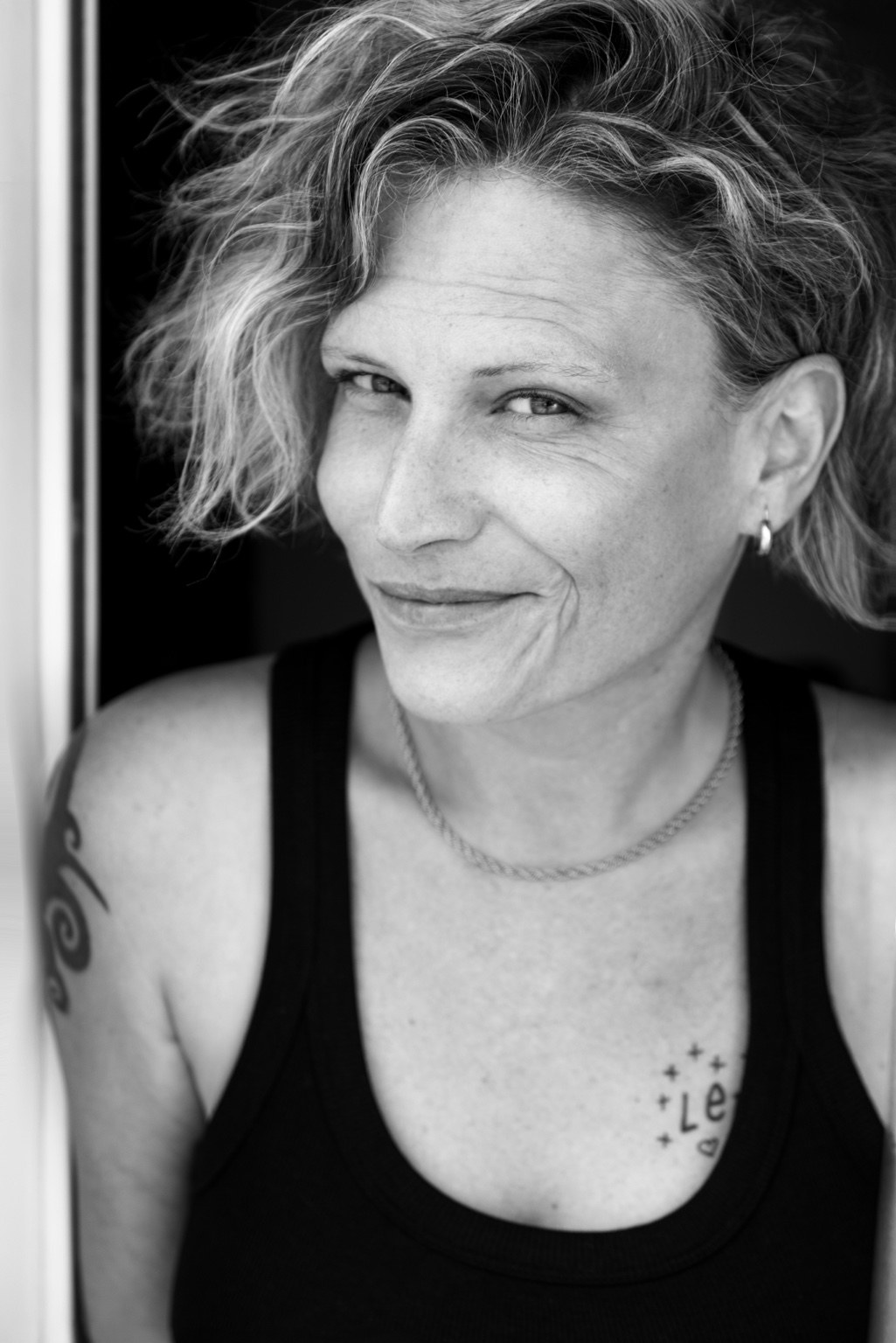 Natural black and white portrait 1