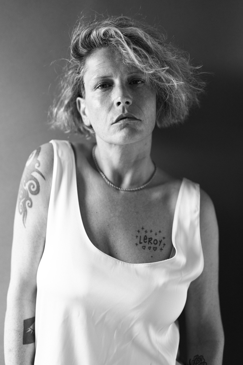Natural black and white portrait 2