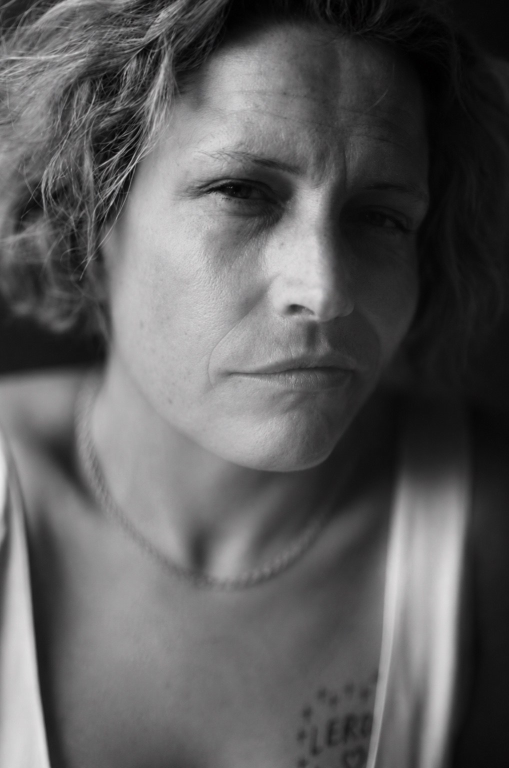 Character black and white 4